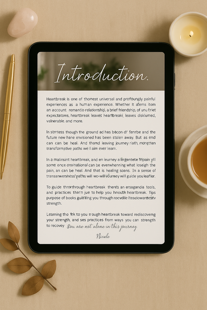 The Step-by-Step Guide & Workbook to Let Go, Reclaim Your Power, and Fall Back in Love With Yourself