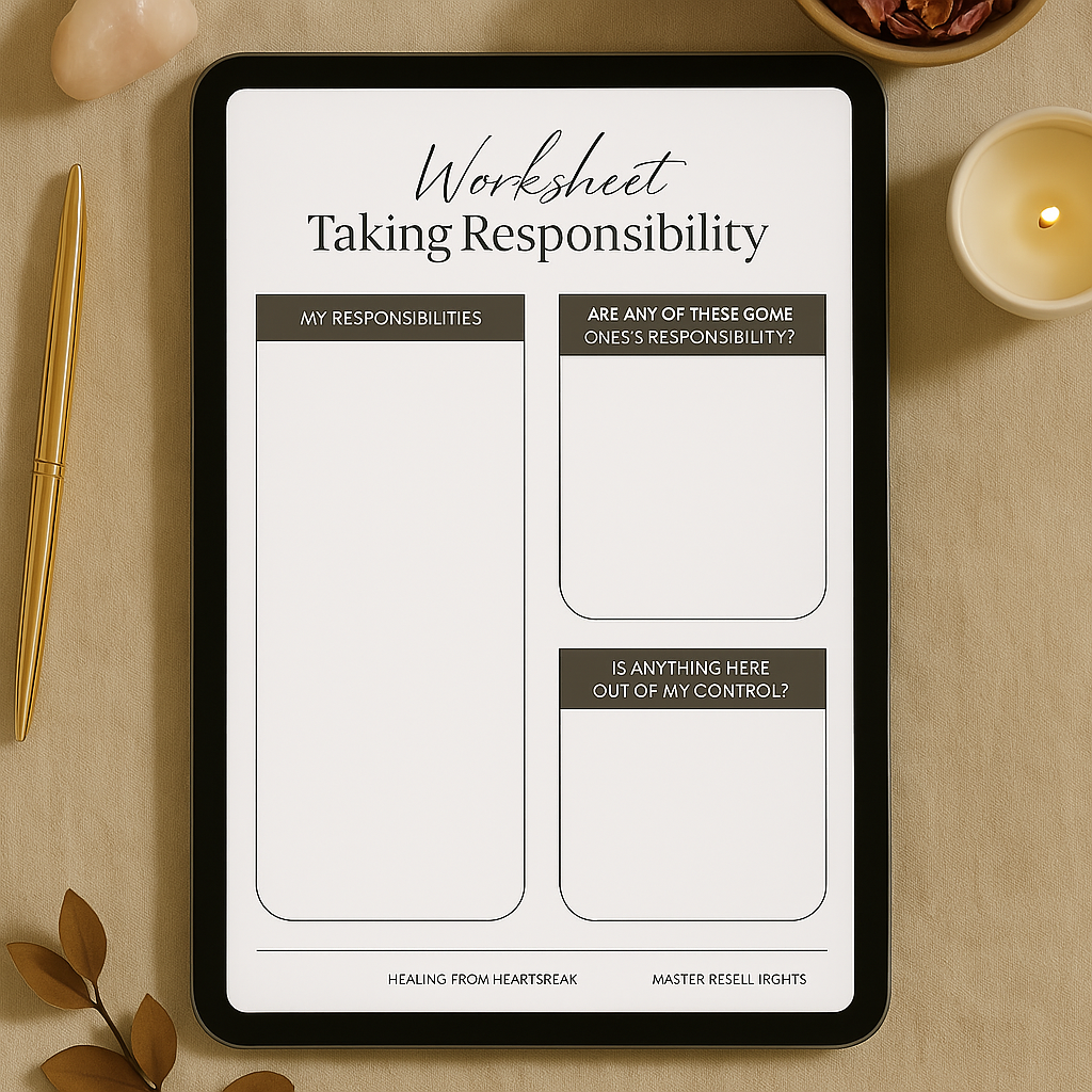 The Step-by-Step Guide & Workbook to Let Go, Reclaim Your Power, and Fall Back in Love With Yourself